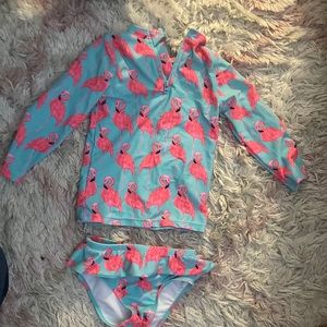 Flamingo bathing suit
